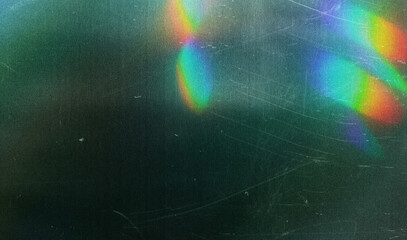 Abstract dust scratches film grain texture, warm color grainy light leaks overlay effect