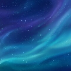 Obraz premium Abstract Night Sky Aurora