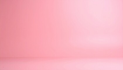 Fototapeta premium Creative photo shoot of minimalist pink background studio setting high-quality image soft lighting artistic perspective for branding and design
