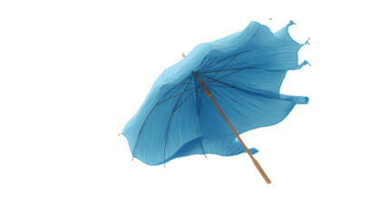 blue umbrella