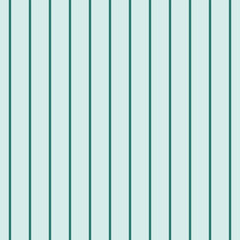 Mint and teal slim vertical stripe pattern vector