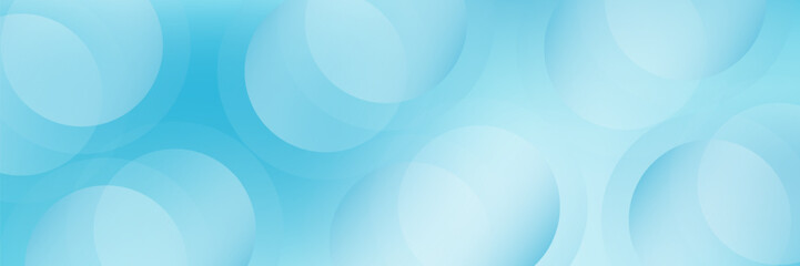 Minimalist banner background. Green and blue gradations.Circle geometric background. Simple design. Vector.