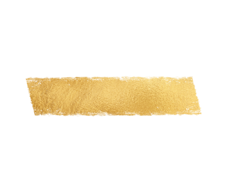 Gold paint brush stroke - Powered by Adobe
