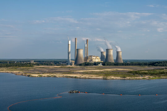 Coal Fired Power Plant Scherer in Juliette, Georgia