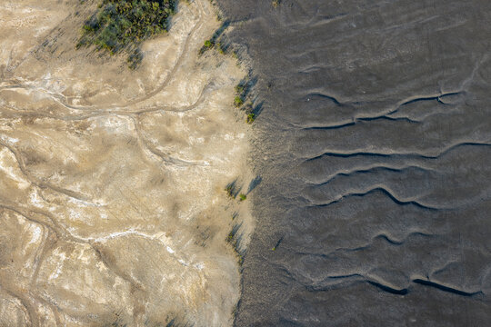 Coal Ash at Power Plant  Scherer in Juliette, Georgia