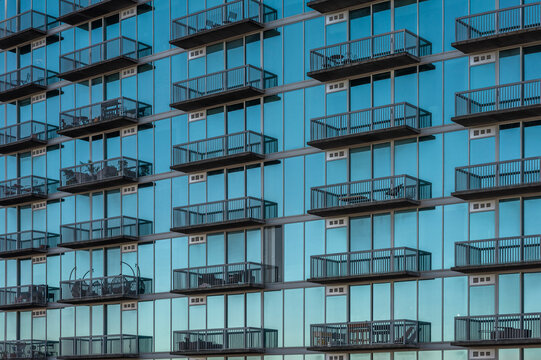 Porches iof Condominiums in Buckhead, Atlanta, Georgia