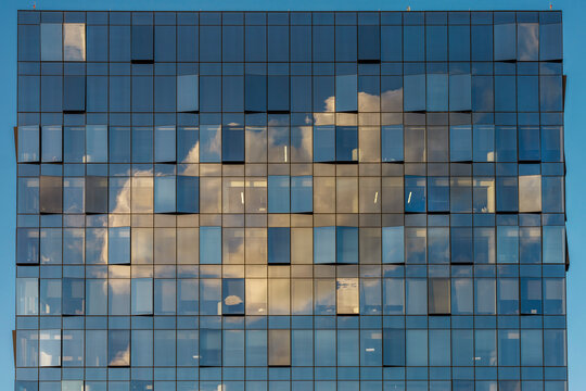 Reflection of a Cloud in an Office Building  Buckhead, Atlanta,