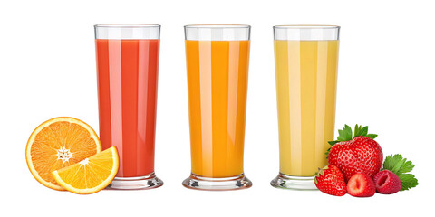 Multivitamin Juice in Glass &ndash; Fresh Healthy Summer Beverage with Transparent Background
Refreshing Natural Multivitamin Juice &ndash; Nutritious Superfood Drink Isolated