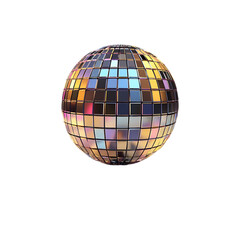 Obraz premium disco ball isolated