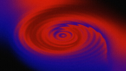 Dynamic Abstract Swirl of Red and Blue Colors