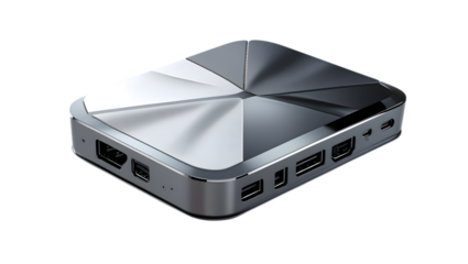 Sleek Multiport Adapter Docking Station Isolated