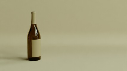 Wine Bottle Still Life