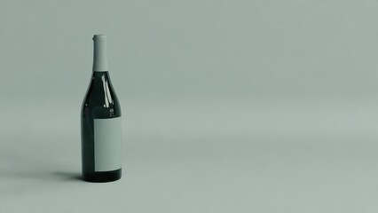 Wine Bottle Still Life