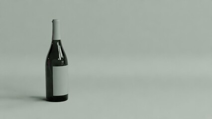Wine Bottle Still Life