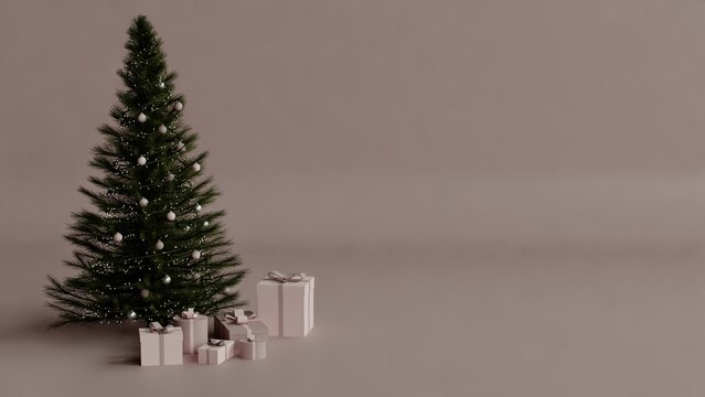 Christmas Tree with Gifts
