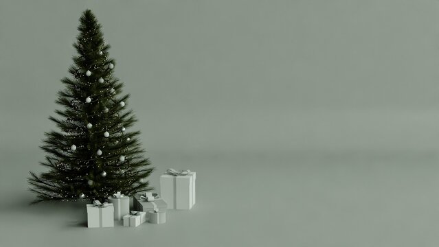 Christmas Tree with Gifts