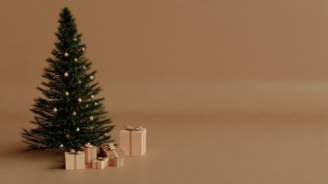 Christmas Tree with Gifts