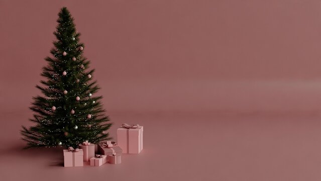 Christmas Tree with Gifts