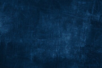 Deep blue vintage scratched background texture