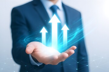 concepts of business growth, financial analysis, market trends, performance improvement, and the use of technology for data visualization.