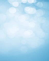 Abstract light blue bokeh background image