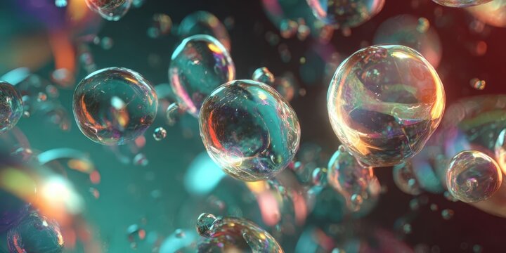 3D Loop Satisfying Bubble Animation for Relaxation and Visualization
