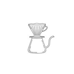 Minimalist Pour-Over Coffee Maker