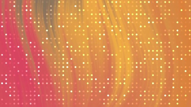 Birds Berries Abstract background animation featuring flickering light dots and colorful swirling patterns motion