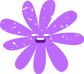 Geometric Cartoon Character