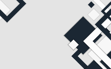 Gradient black and white abstract background