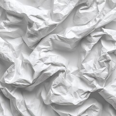 Crumpled white paper texture (4)