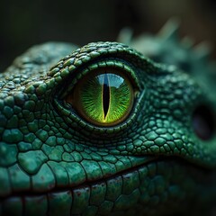 Fototapeta premium Close-up photograph of an animal's eye