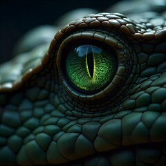 Fototapeta premium Close-up photograph of an animal's eye