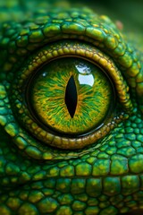 Obraz premium Close-up photograph of an animal's eye