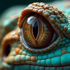 Fototapeta premium Close-up photograph of an animal's eye