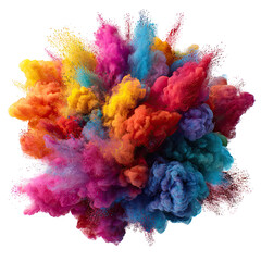Fototapeta premium Vibrant explosion of color (2)