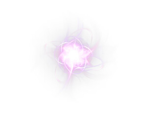 Electricity, plasma, energy, orb, sphere PNG with glowing lightning effect and power discharge. Bright electric PNG on transparent background. Overlay for sci-fi energy and dynamic visual