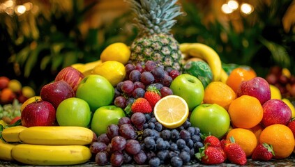 Colorful fruit display (1)
