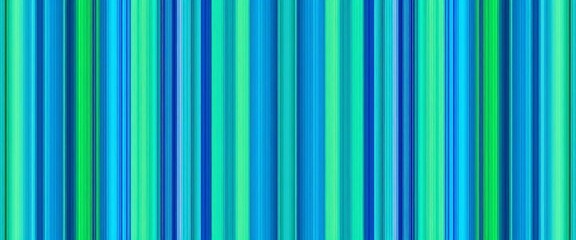 Obraz premium Abstract vertical stripes in calming blue and green shades form a symmetrical, modern background, cyan, peaceful