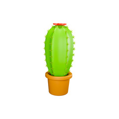 Small Pink Cactus