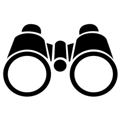 vector illustration of a pair of binoculars
