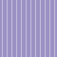 Soft lavender slim vertical stripe pattern vector