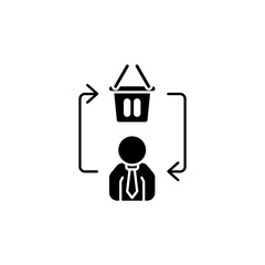 Icon a b2c, isolated against a clean background.