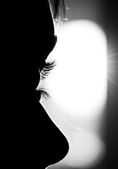 Silhouette: A Moment of Reflection, Light and Shadow