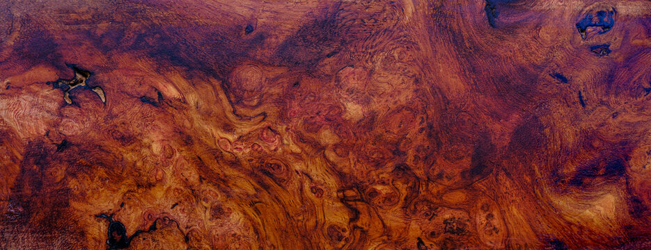 Nature afzelia burl wood striped, Exotic wooden beautiful pattern texture background