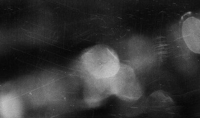 grunge retro film overlay effect with scratch dust and light leaks, retro grain noisy film...