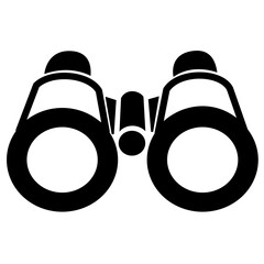 vector illustration of a pair of binoculars