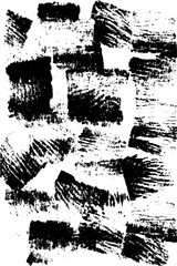 Naklejka premium Grunge black and white ripped sticker wall texture with punk vibes for urban design