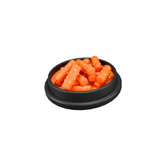 Orange Pieces Bowl