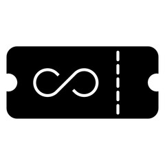 Ticket vector icon. Card illustration sign. Seat symbol. Coupon logo. Subscription web icon. ducket design for web.